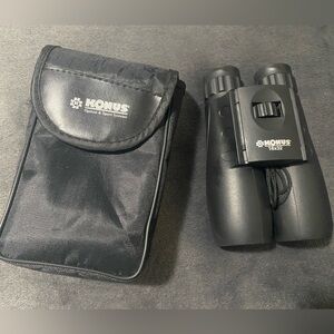 KONUS Compact Pocket Binoculars 16x32 w/ Carrying Case. Black